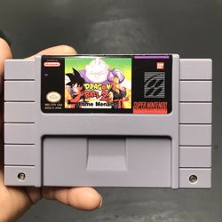 Dragonball Z “ultimate Menace” Game For Super Nintendo 