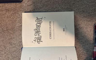 A Tale Of Witchcraft hardcover book