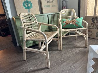 IKEA WICKER CHAIRS