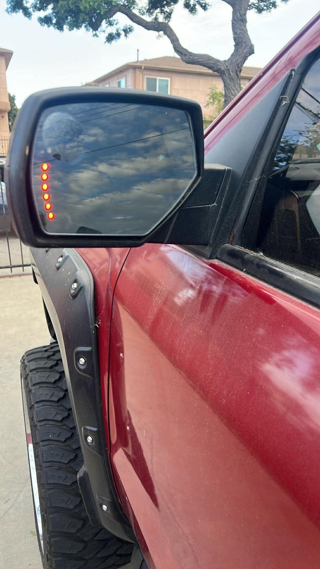 14 18 Denali power folding mirrors with puddle lights