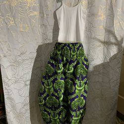 African Print Jogger Pants 