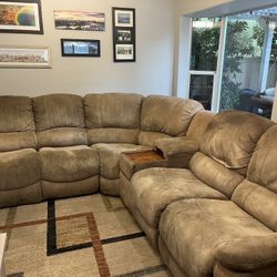 La-z-boy 6 Piece Sectional Reclining Sofa 