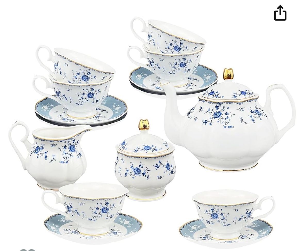Farquare 21 Piece Tea Party Set
