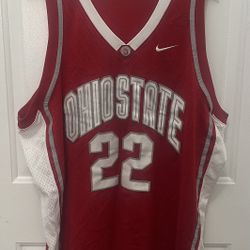 Vintage Nike Elite Ohio State Buckeyes #22 Michael Redd Basketball Jersey - XXL