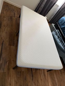 Twin XL Memory Foam Mattress/w Frame