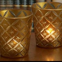 Set of 2 New Bombay Company Candle Holders
