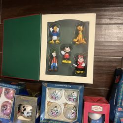 Vintage Mickey Mouse Christmas Ornaments