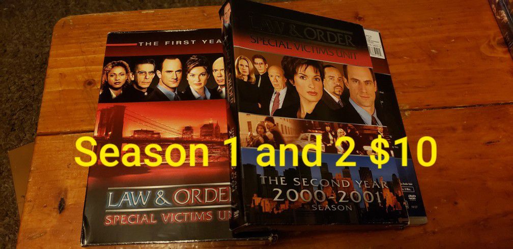 DVD Law and order