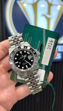Rolex GMT MASTER II Bruce Wayne 2026 Watch on Jubilee Bracelet Brand New