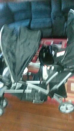 Baby trend double carriage