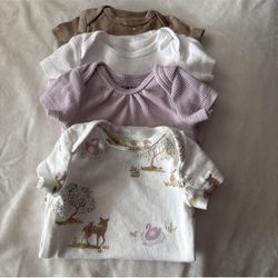 Carter’s 4pc bodysuits 