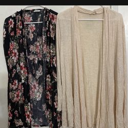 2 Oversized Cardigans