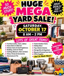 Huge Moving Sale This Saturday
