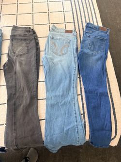 Women’s jeans Levi’s and Hollister