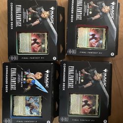 magic the gathering final fantasy commander deck cloud blitz titus counter