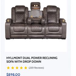 Dual Reclining Power Sofa
