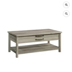 Better Homes & Gardens Modern Farmhouse Rectangle Lift-Top Coffee Table, Rustic Gray Finish