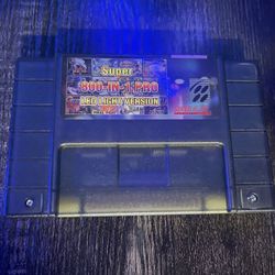 Retrotech Super 800 In 1 Multi Game Cartridge LED Version For Super Nintendo Game Console