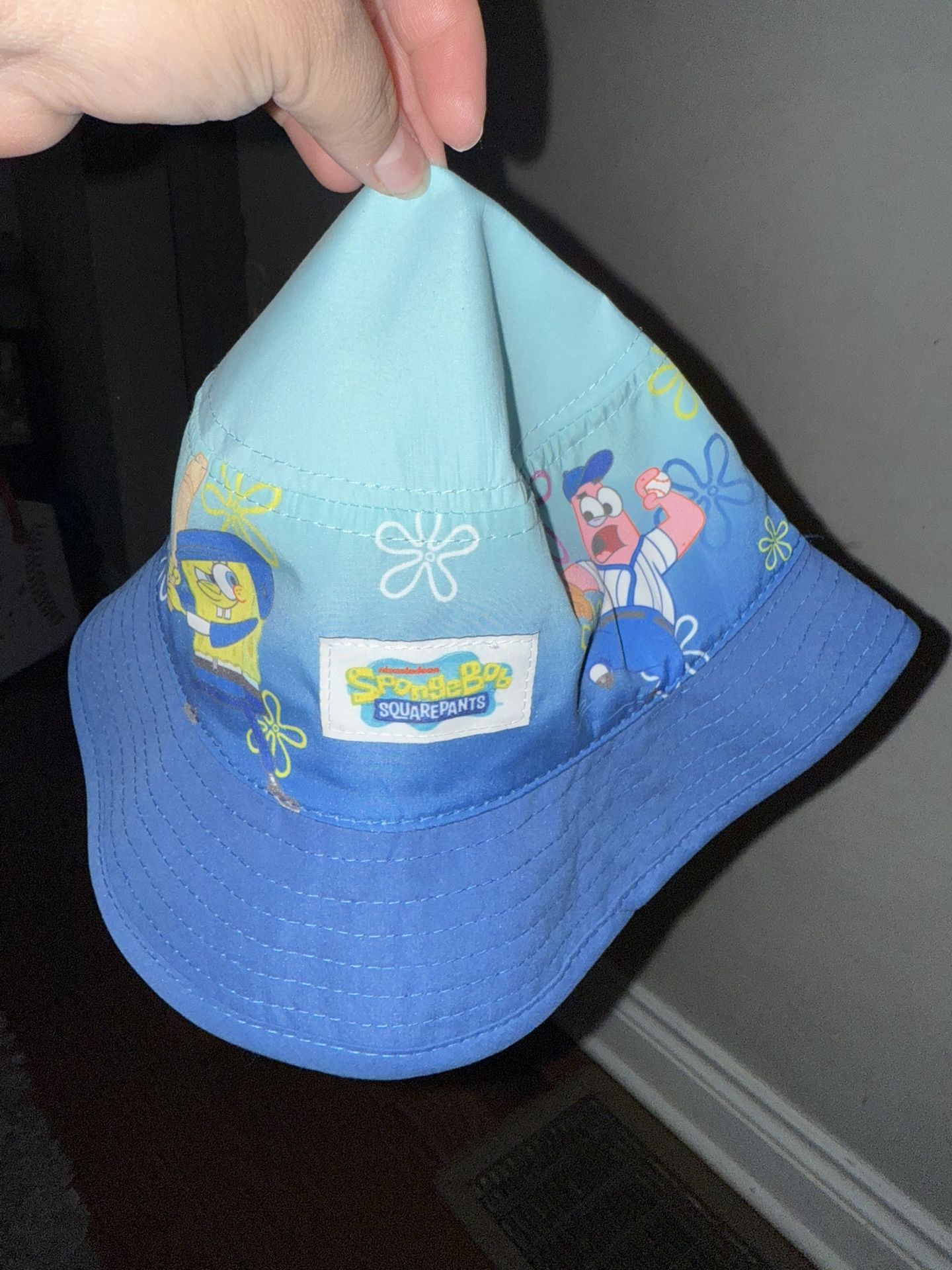 SpongeBob Cubs game bucket hat 4/20/25