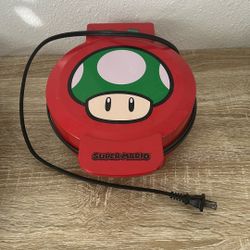 Super Mario Mushroom Waffle Maker