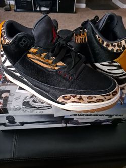 JORDAN 3 ANIMAL INSTICT (SIZE 11) VNDS