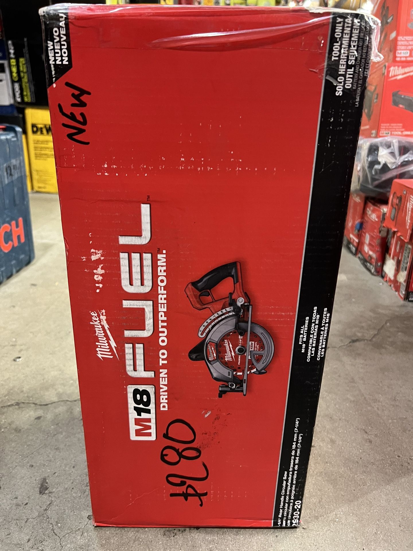 MILWAUKEE M18 Worm Drive Fuel Brushless $280