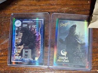 Dodgers Godzilla Trading Cards Trade