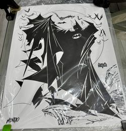 Batman Litho Print Wall Art