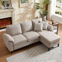 BRAND NEW 
Jarenie YMX31 79.14-in W Modern Beige 3-seater Storage Sofa with Slipcover
Item #(contact info removed) |Model #YMX33BE