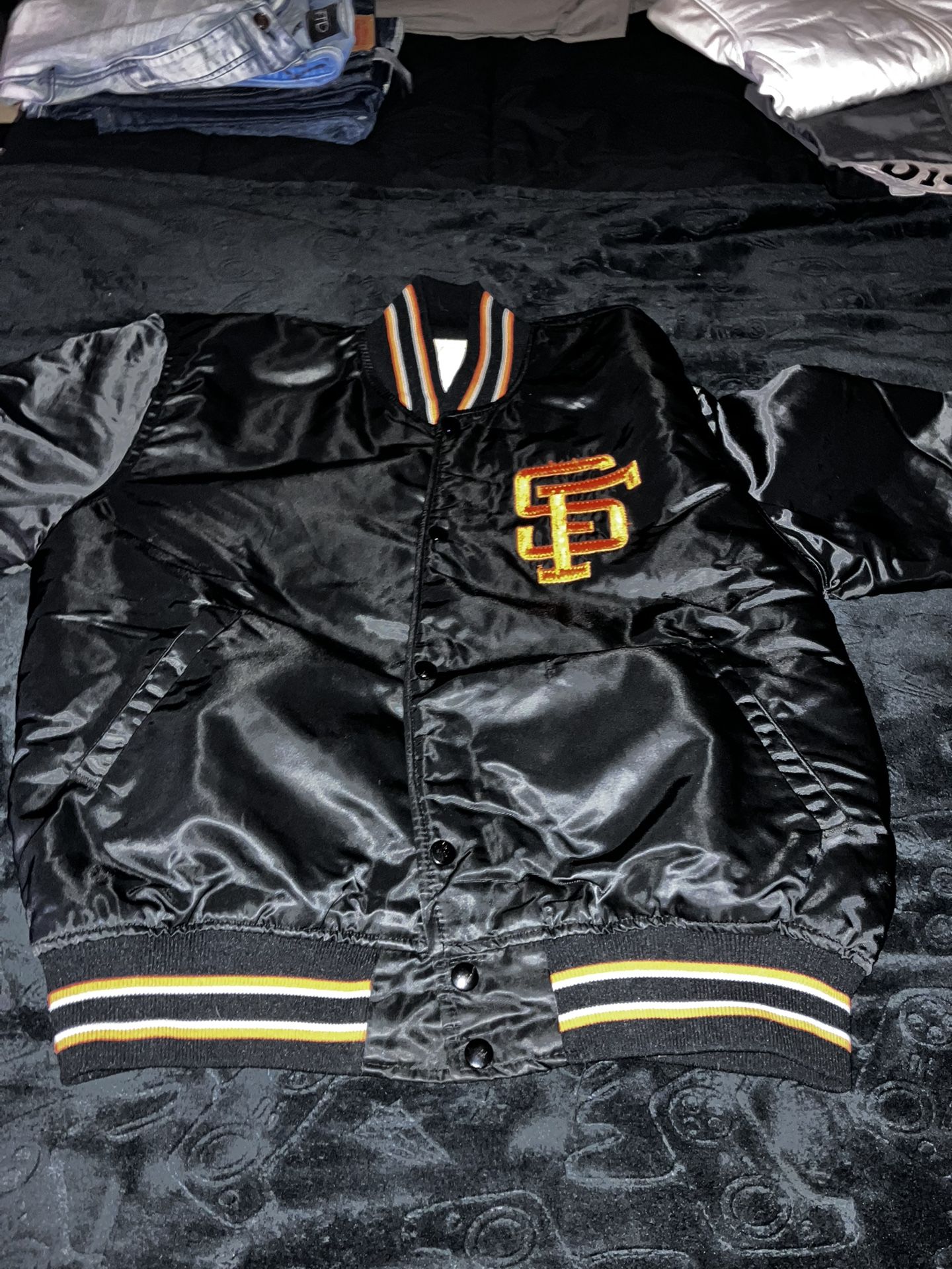 Vintage giant baseball bomber jacket