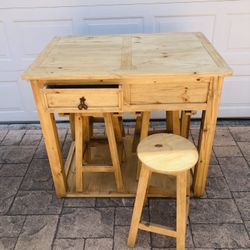 Island Bar 4 Stools
