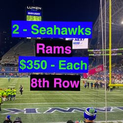 Seahawks Rams Tickets 