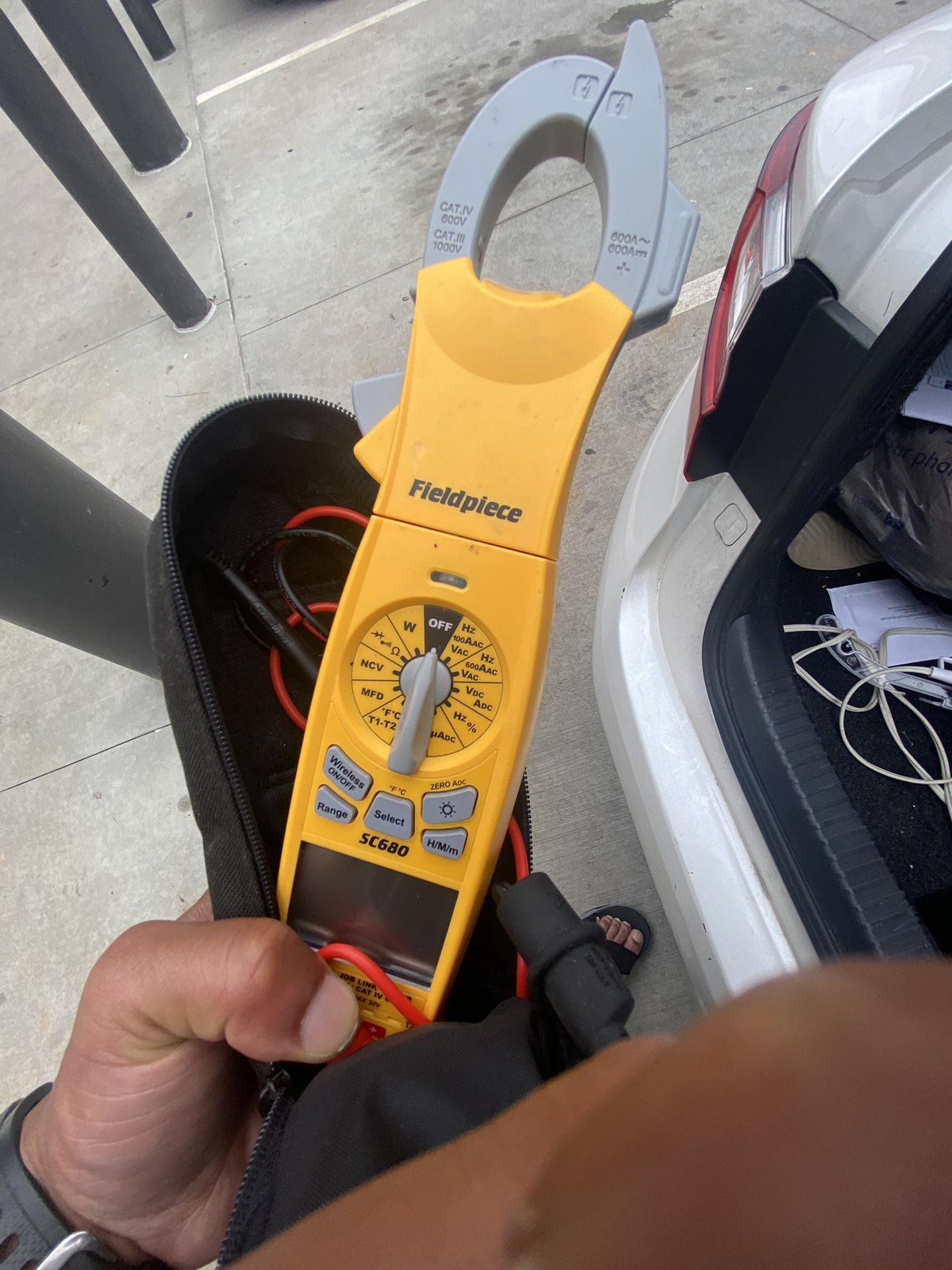 SC680, Wireless Power Clamp Meter w/ True RMS