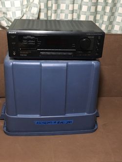 Sony AM/FM receiver