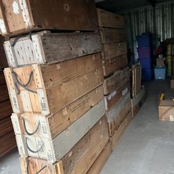 Wooden Crates/boxes