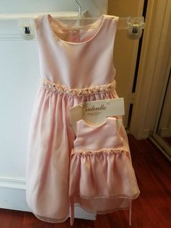Cinderella pink toddler dress