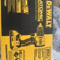 Dewalt 20v drill/fdriver kit