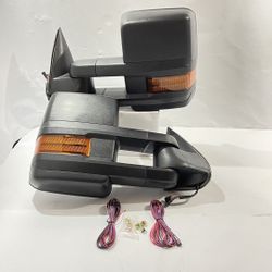 LA Zona Auto Parts 1999 to 2002 Chevy Silverado Sierra Tahoe Avalanche Yukon Suburban Towing Mirrors Espejo Retrovisor