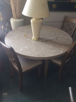 Table with chairs