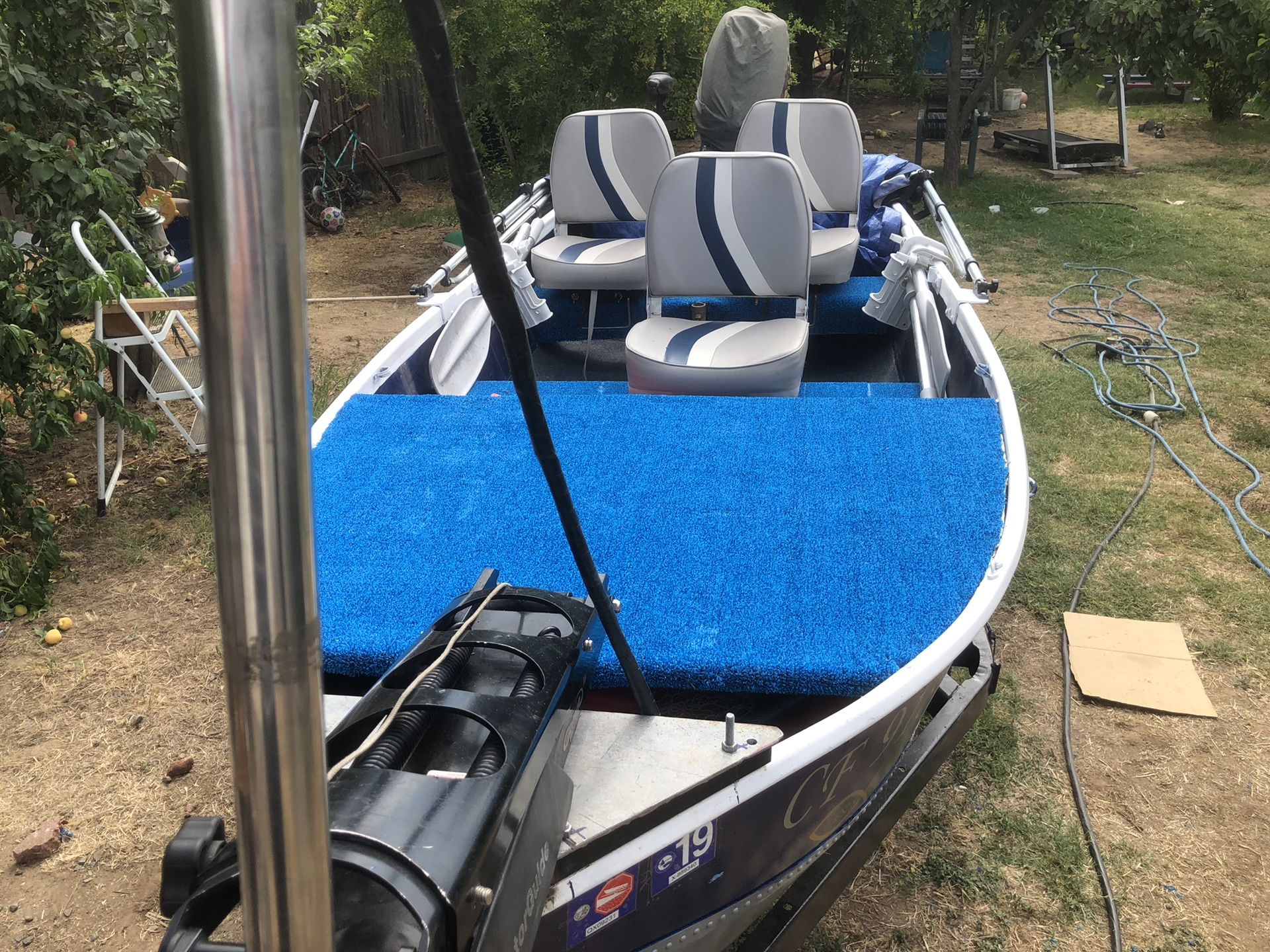 Sears 14 ft. aluminum boat for Sale in Carmichael, CA OfferUp
