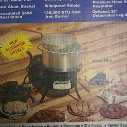 Outdoor gas cooker