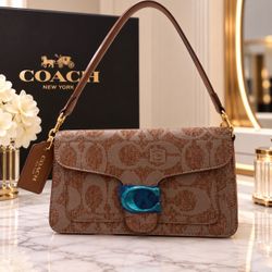 Coach Signature C Shoulder Bag – Brown