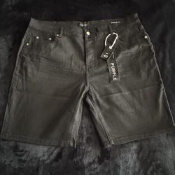 Purple ( BRAND) Jorts Size 40 Waist 