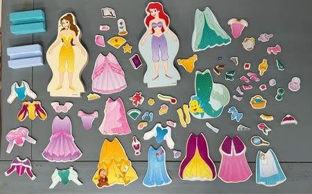 Disney Princess Melissa and Doug Magnetic Dress Up just $10