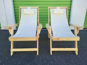Romantic-Sling Lounge Chairs (Set of 2)