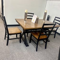 5pc Dinning Table Set $899