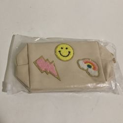 Preppy Patch Small Toiletry Bag