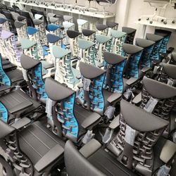 🔥SALE!🔥40 TO 50% OFF BRAND NEW HERMAN MILLER REMASTERED AERON SIZES A - B - C ALL VERSIONS OF EMBODY PICKUP  - DELIVERY  - SHIPPING BEST SELECTION! 