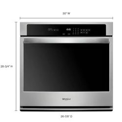 Whirlpool 30 Inch Rose Hood. Oven Insert 