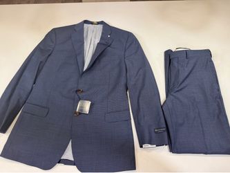Brooks Brothers Blue Suit  42 R  32x32W BRAND NWT